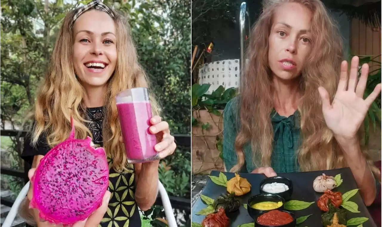 Apenas vegetais crus e nada de água: como era a dieta da influencer vegana que morreu de fome