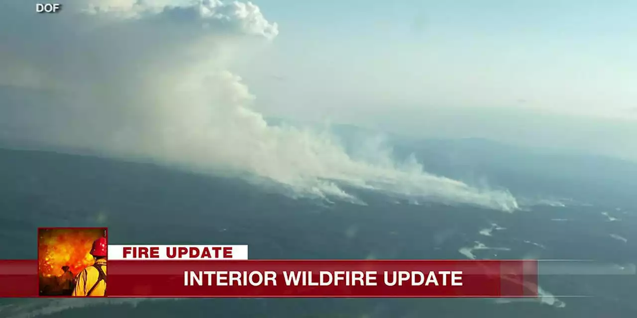 Interior Alaska wildfire update