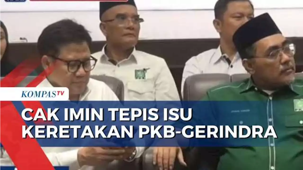 Diterpa Isu Keretakan, Cak Imin Pastikan Koalisi PKB-Gerindra Baik-Baik Saja