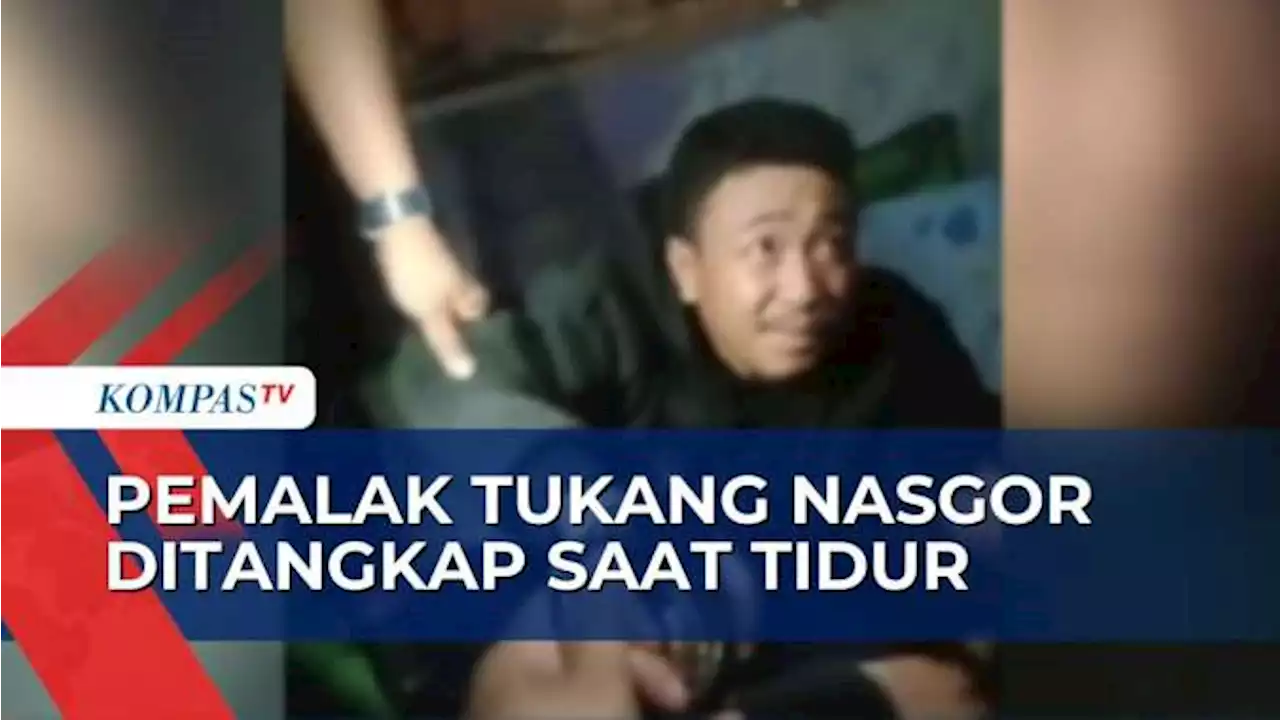 Surprise! Polisi Tangkap Pelaku Pemalak Pedagang Nasi Goreng di Bandung saat Tertidur Pulas