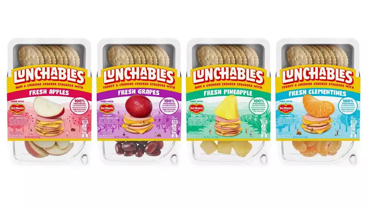 Lunchables is heading to the produce aisle with a fresh fruit snack tray