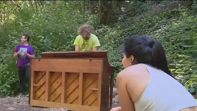 'Lovely surprise': Mysterious piano appears in Oakland's Dimond Park