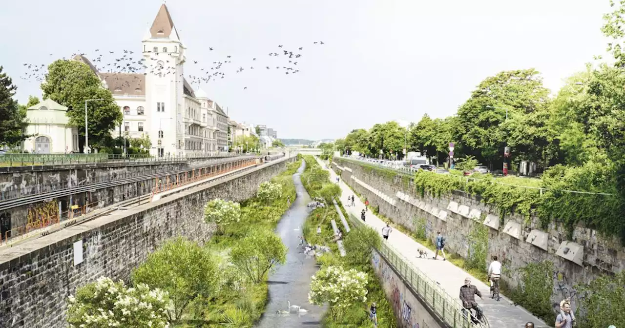 Vom Kanal zur Oase: Grüne wollen Wienfluss renaturieren