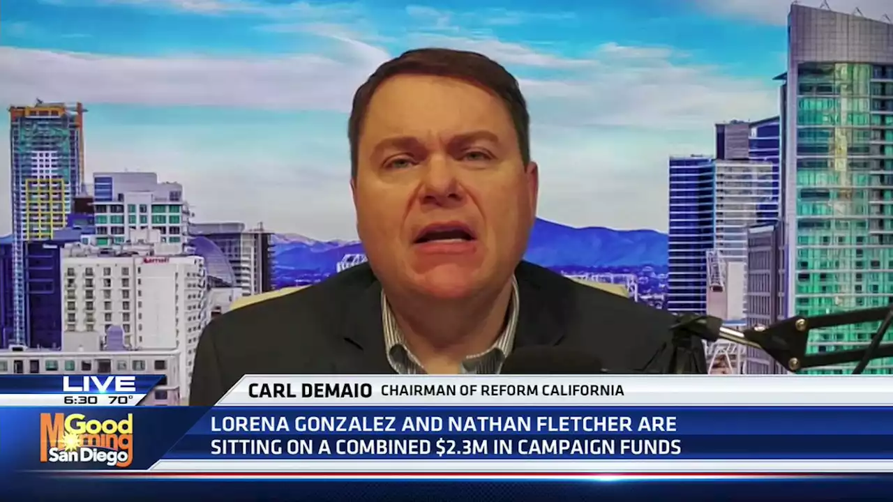 Nathan Fletcher & Lorena Gonzalez sitting on a combined $2.3 million in campaign funds -