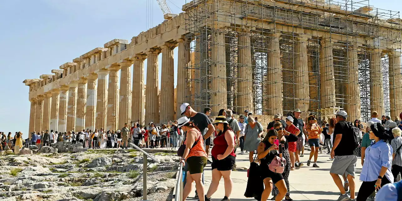 La Grèce va instaurer des quotas pour visiter l'Acropole d'Athènes