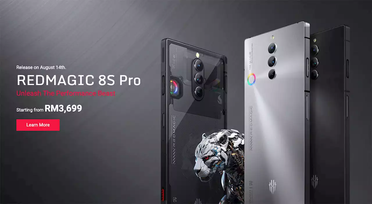 Redmagic 8S Pro Launches In Malaysia; On Sale From 14 August, Starting From RM3,699