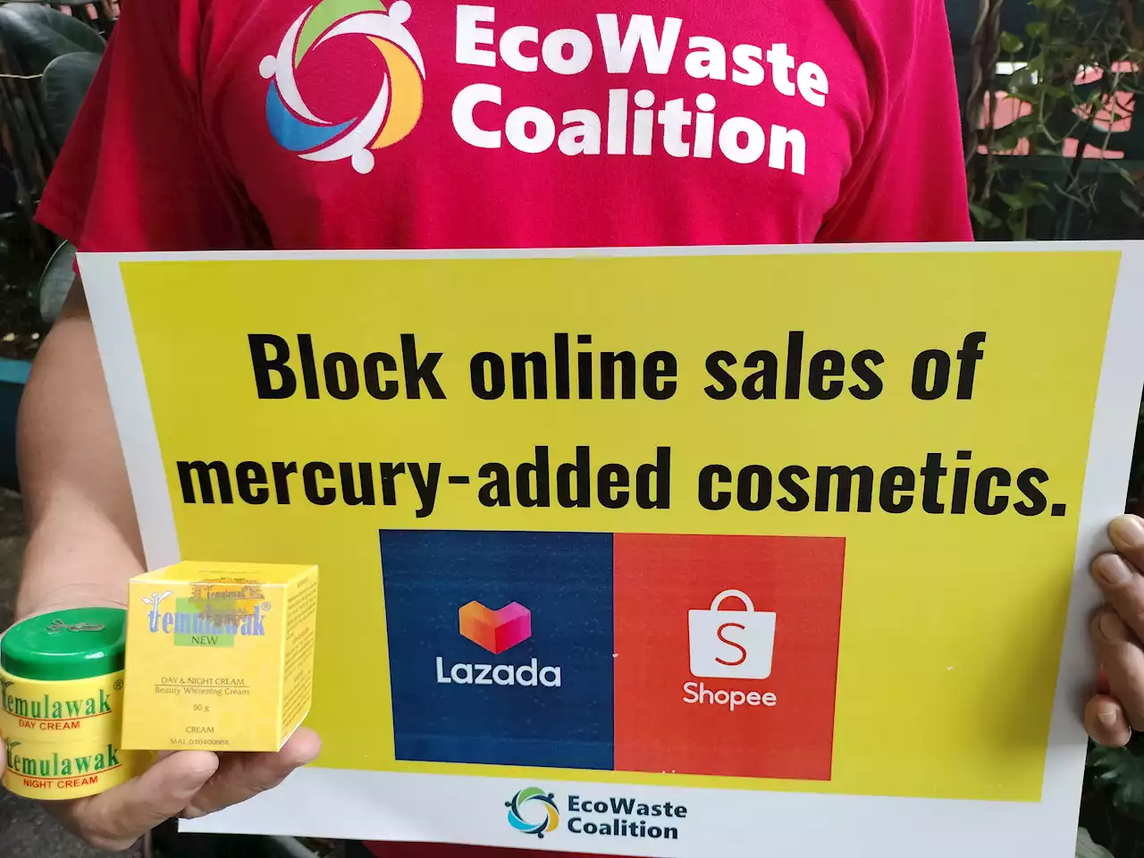 EcoWaste warns public vs mercury-tainted cosmetic products peddled online