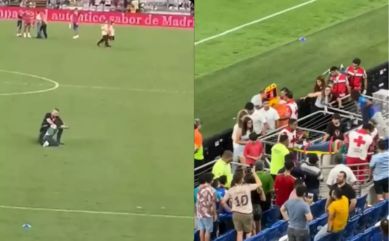 Someten brutalmente a niño que invadió cancha del Gigante de Acero