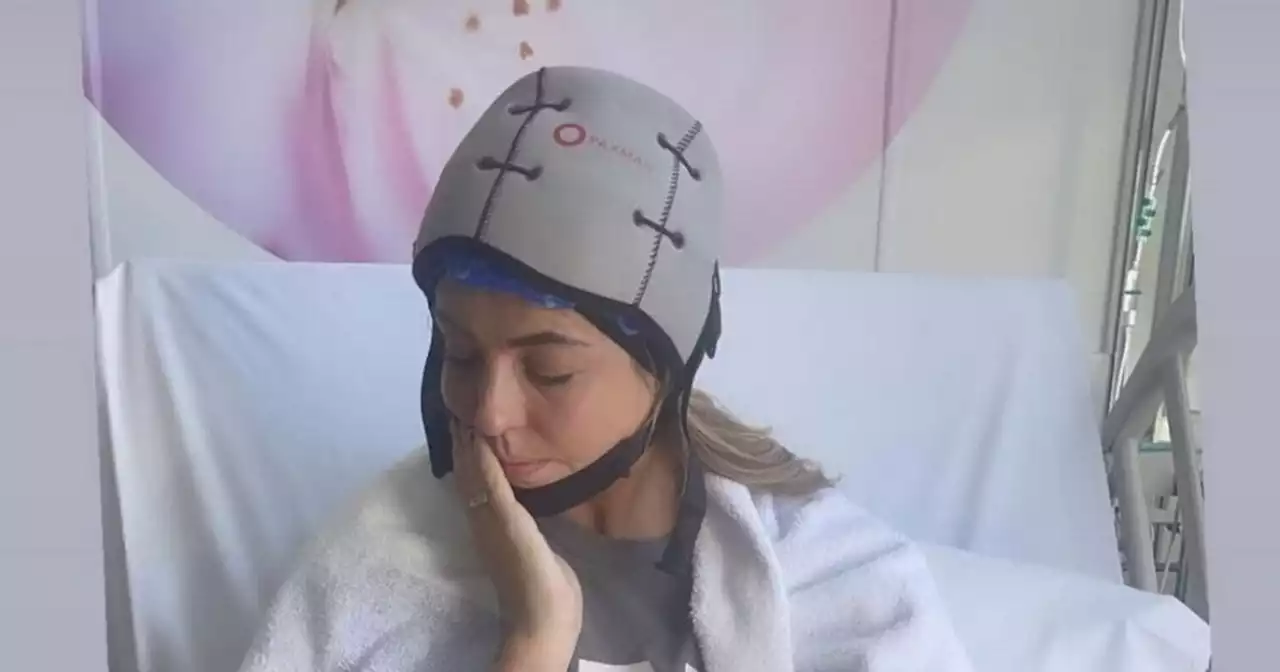 Strictly's Amy Dowden says 'I wish' as she breaks down in cold cap amid cancer