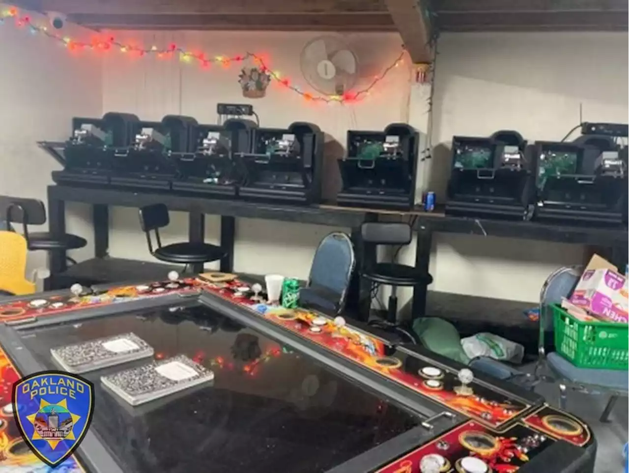 Four face felony gun charges in Oakland illegal casino bust; police say one man was armed lookout