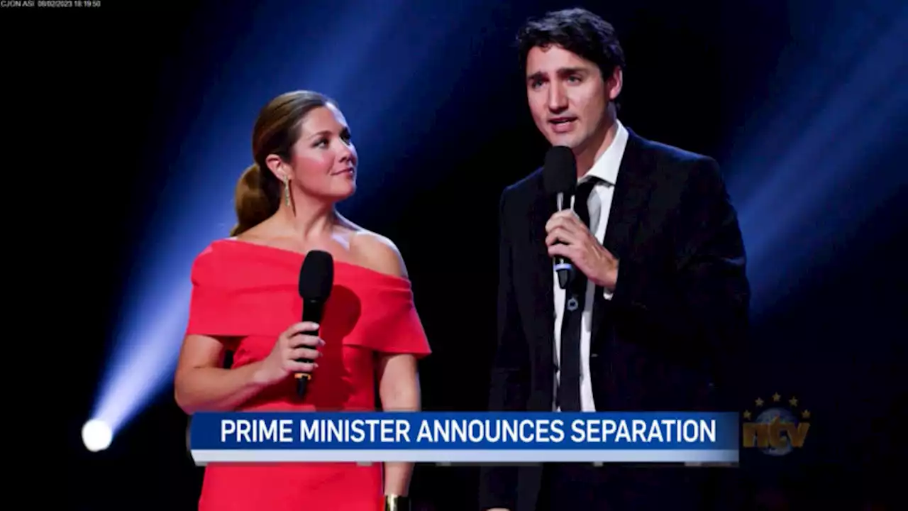 Justin and Sophie Gregoire Trudeau announce separation