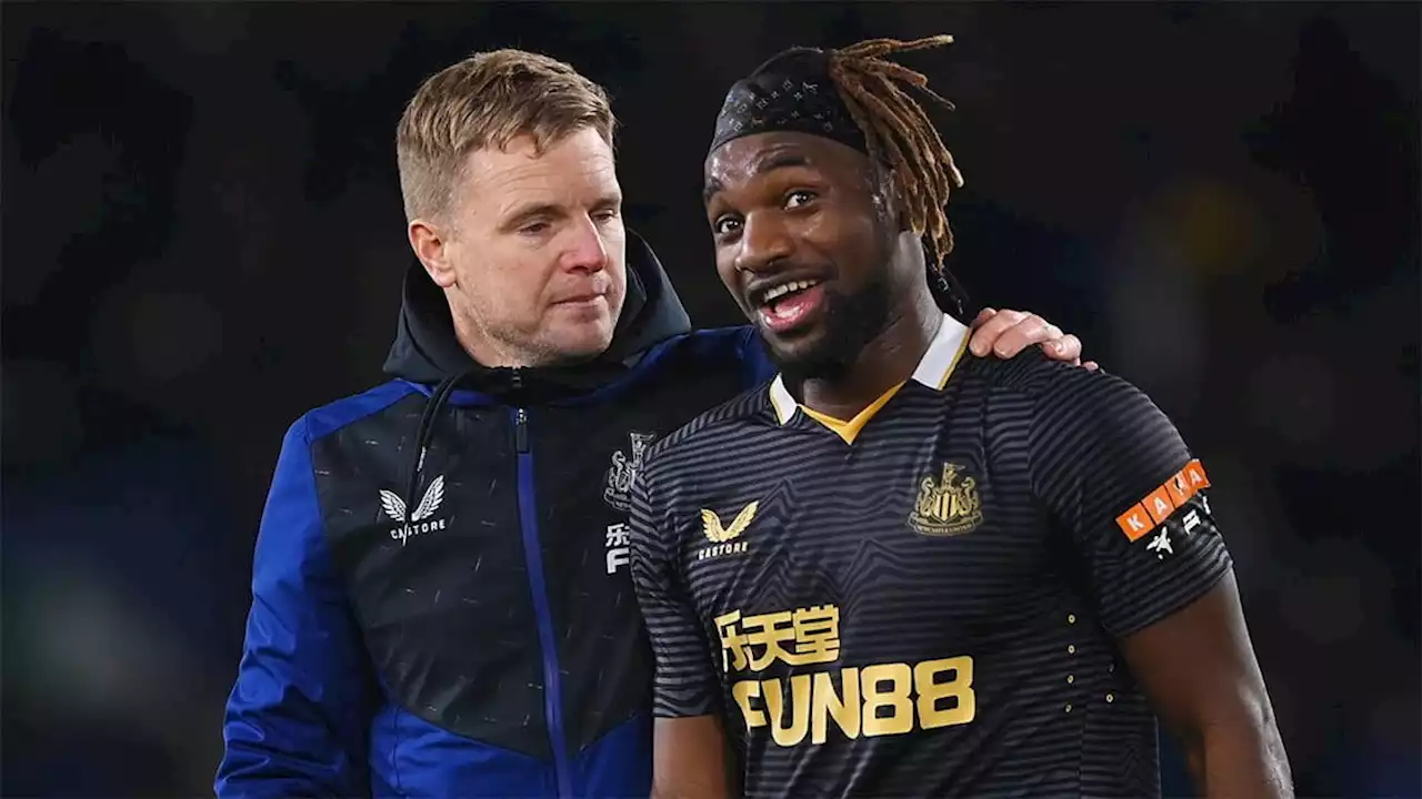 Allan Saint-Maximin reacts to Eddie Howe 'dark times' comments