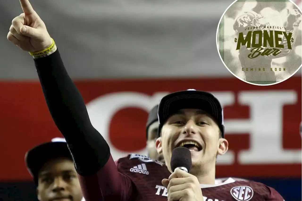 Johnny Manziel opening up bar near Texas A&M’s campus: ‘Coming soon’