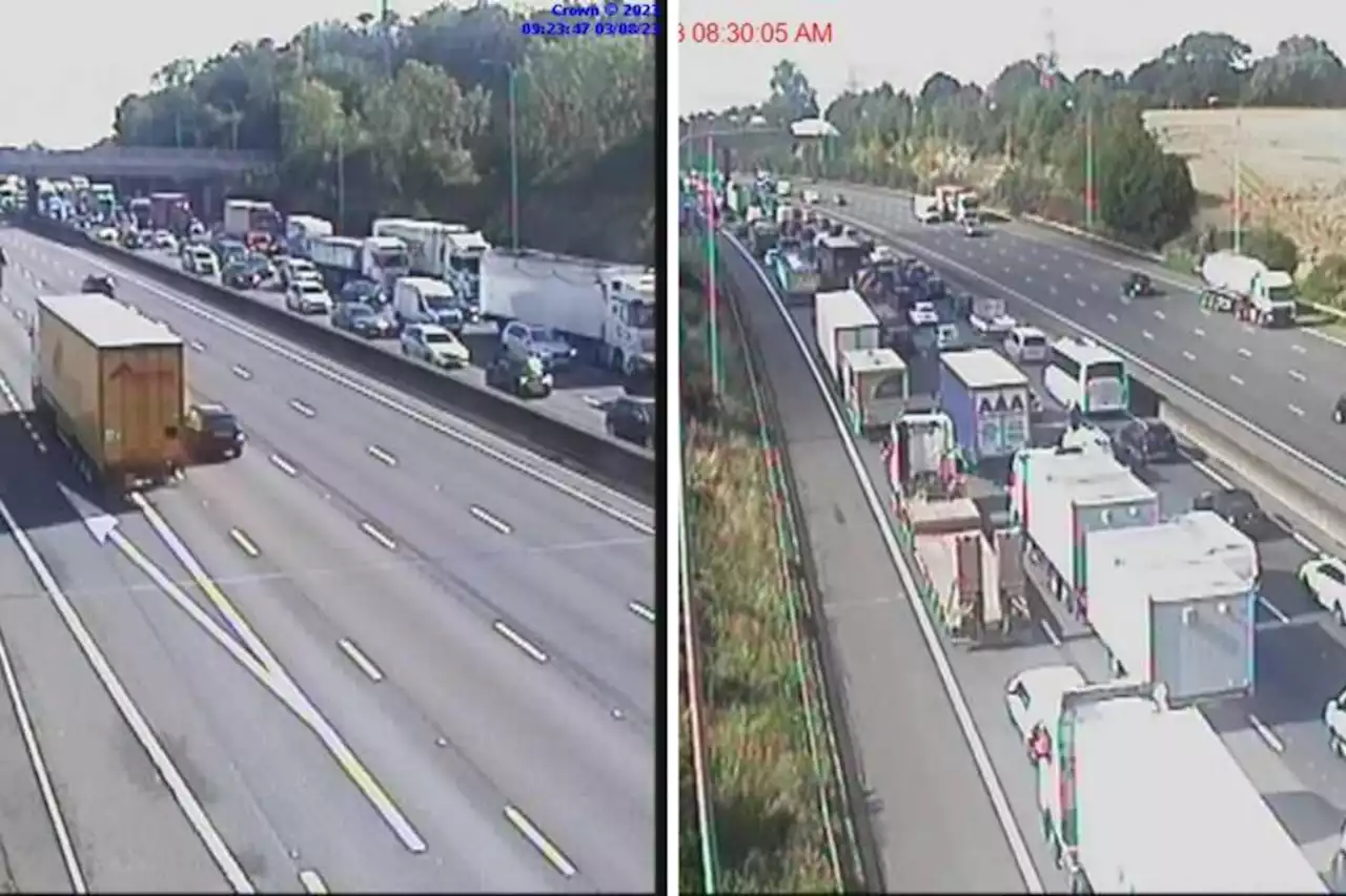 Two lanes closed on M25 as vehicle recovered - live updates