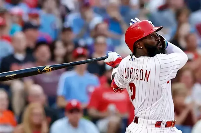 How new Phillies pitcher Michael Lorenzen sparked Brandon Marsh's trend of  pouring water on his head