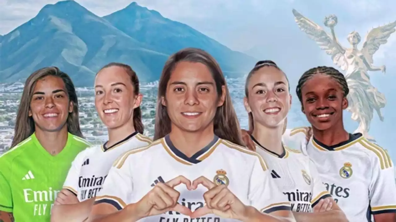 Real Madrid femenil jugará contra América y Tigres en México