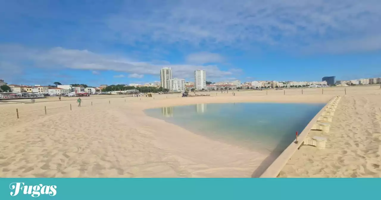 Já abriu a piscina de água salgada aquecida na praia de Buarcos