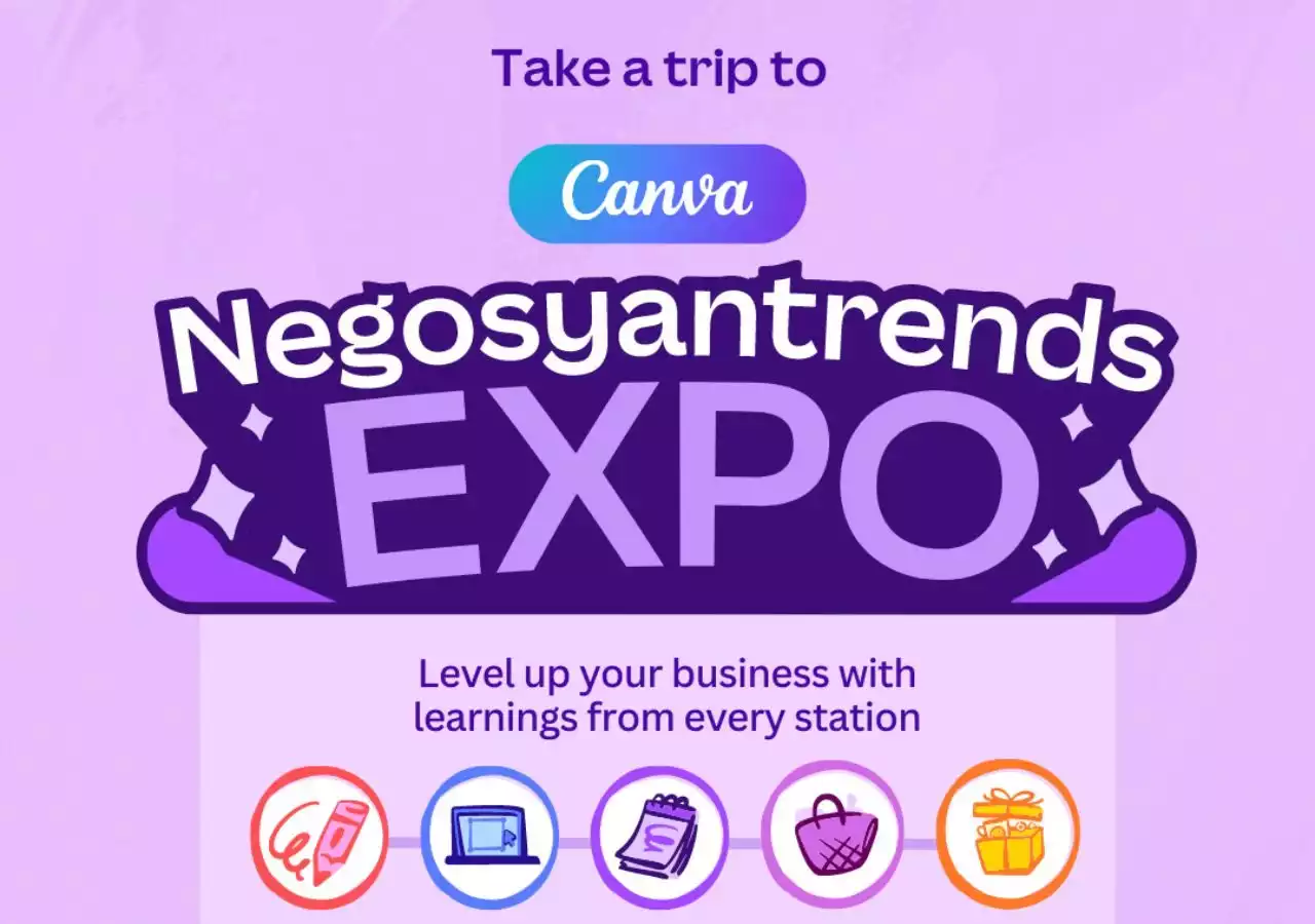 FYI entrepreneurs and freelancers: Canva is holding the first-ever Negosyantrends Expo