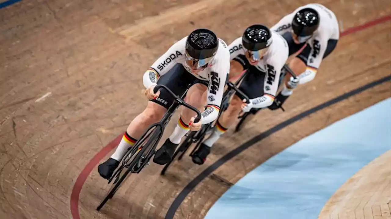 Cottbuser Bahnrad-Trio triumphiert bei WM in Glasgow