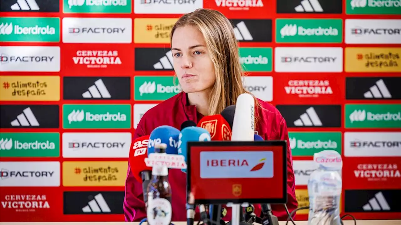 Suiza - España: Irene Paredes e Irene Guerrero, rueda de prensa