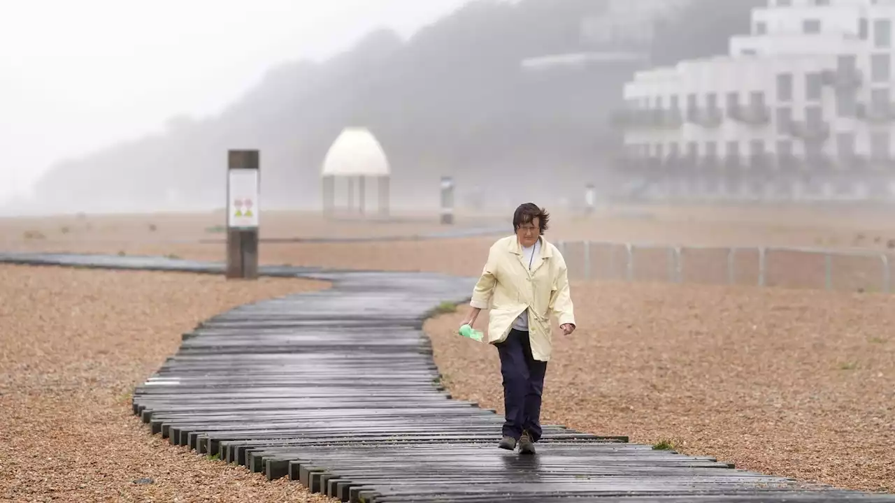 Tourists from heatwave hit Europe holiday in UK to enjoy bad weather