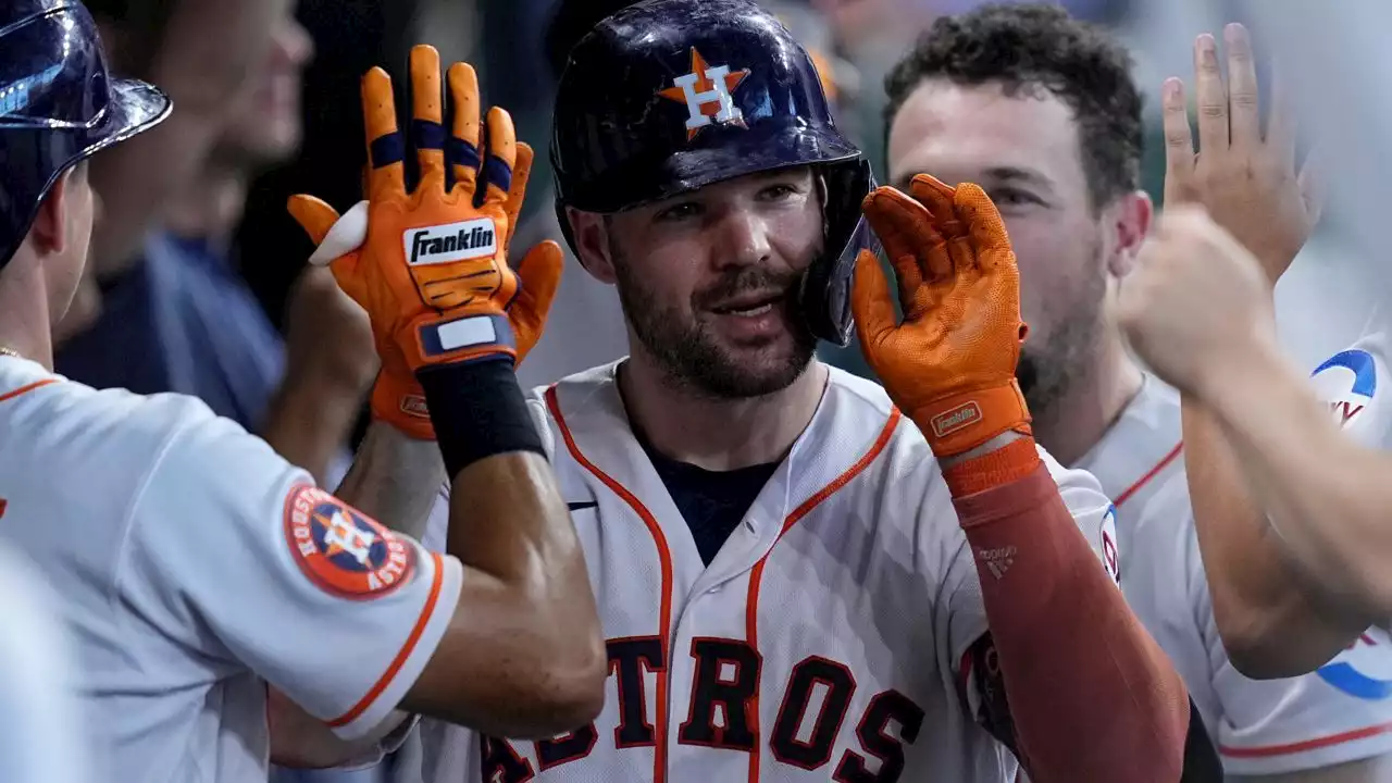 McCormick homers twice to give Astros 3-2 win over Guardians, series sweep