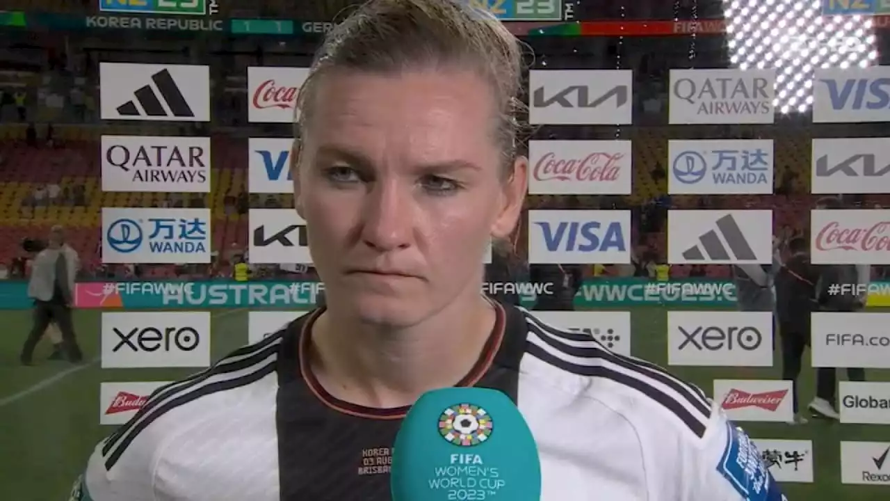 Alexandra Popp: Bewegendes Interview nach Aus bei der Frauen-WM 2023