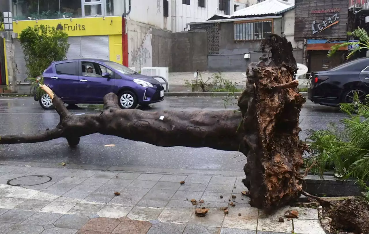 Typhoon Khanun forecast to turn back to Japanese islands where it already left damage and injuries