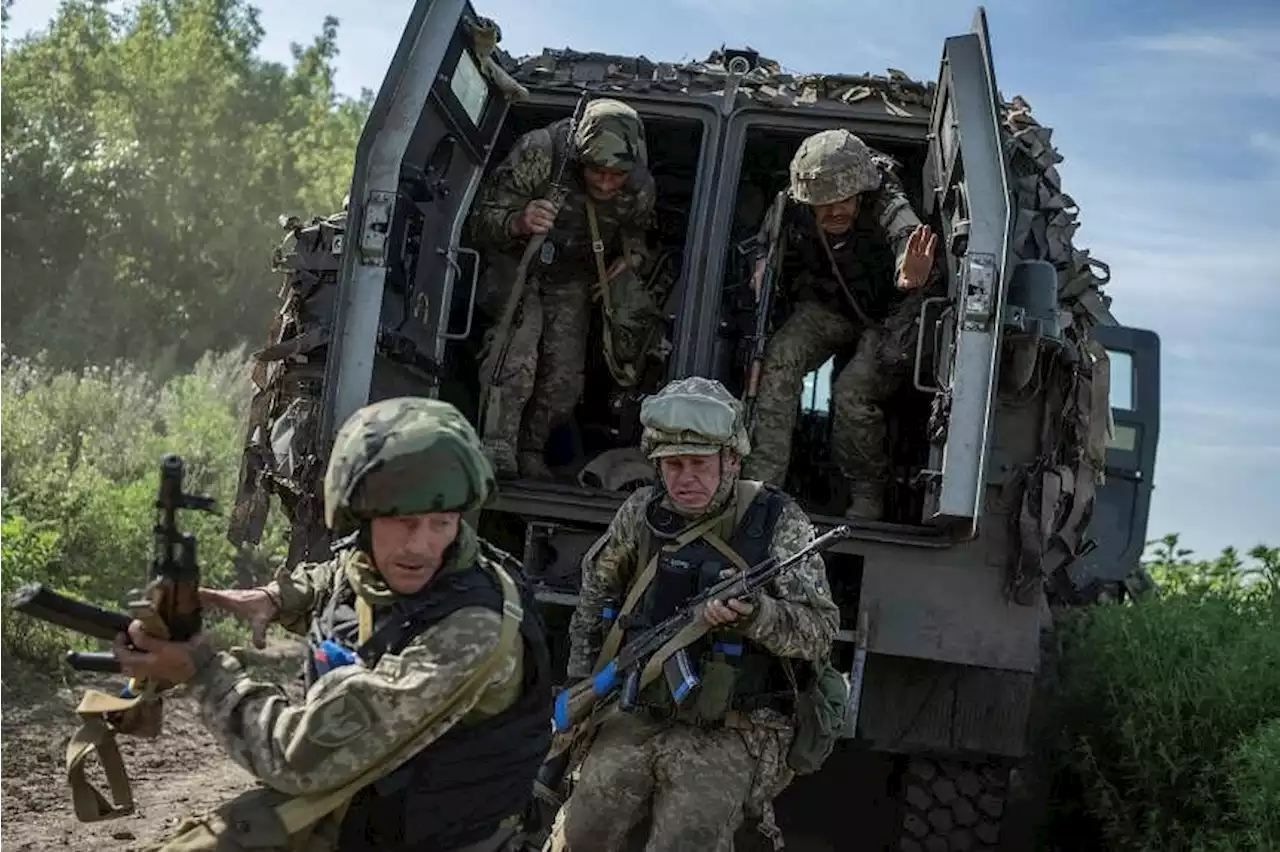 Ukraine says Russians fail to advance but are well dug in