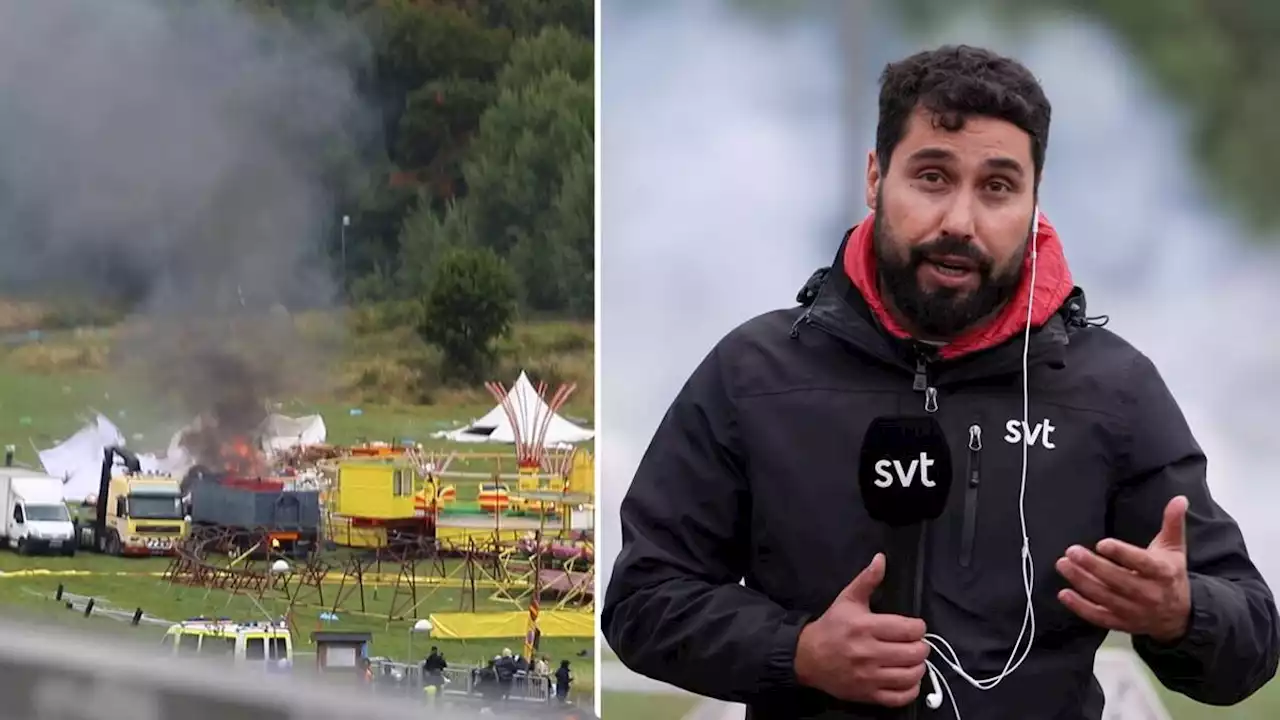 Stenkastning och slagsmål under festival på Järva