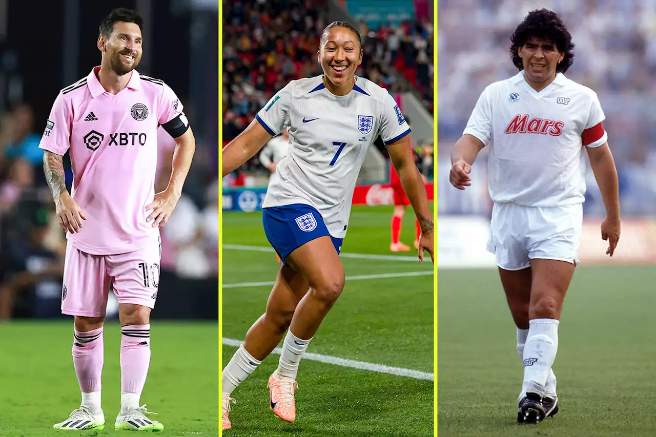 England Women's World Cup star James given Messi and Maradona comparison