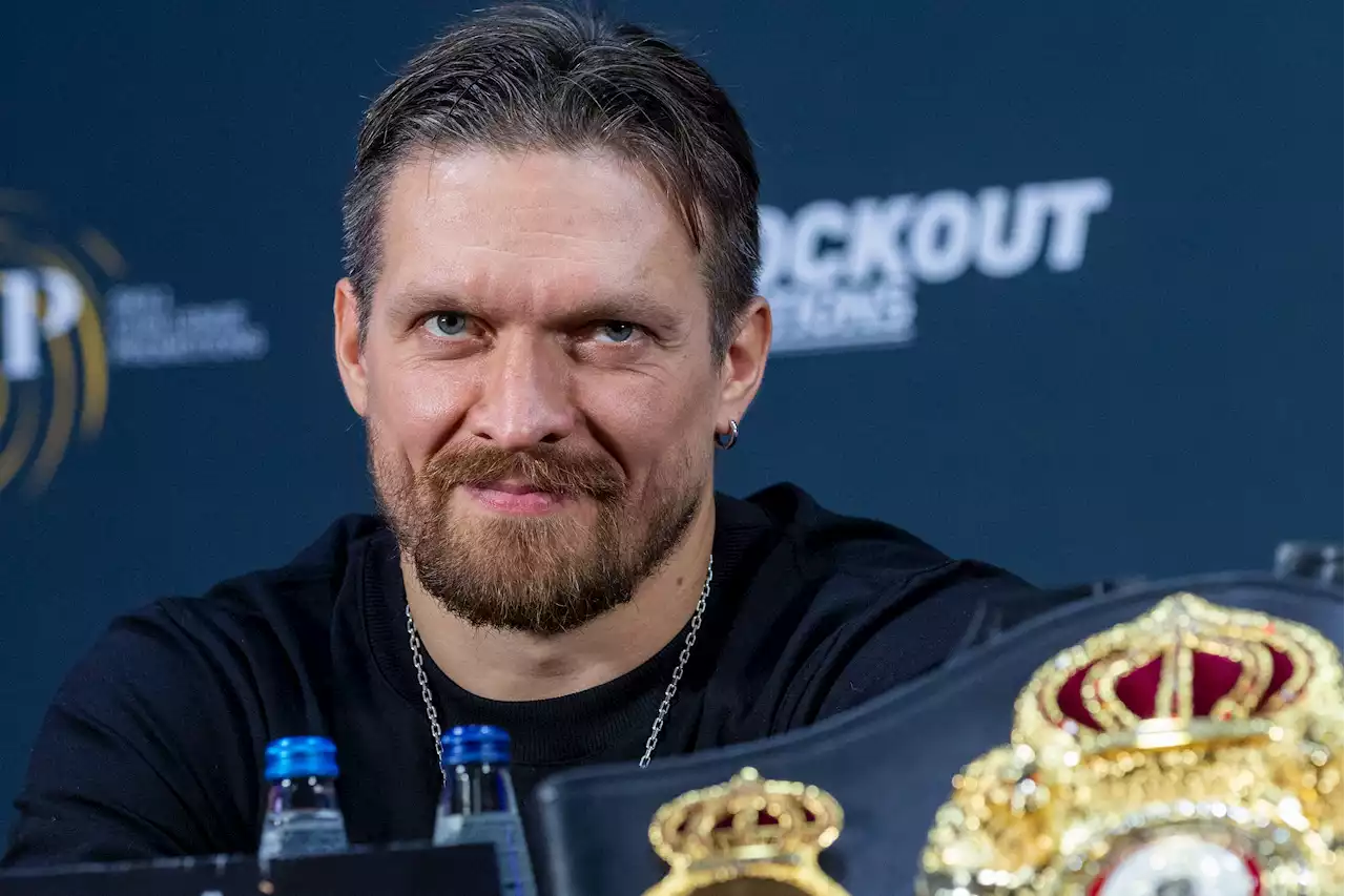 Oleksandr Usyk gives telling answer about if Daniel Dubois can be compared to Anthony Joshua