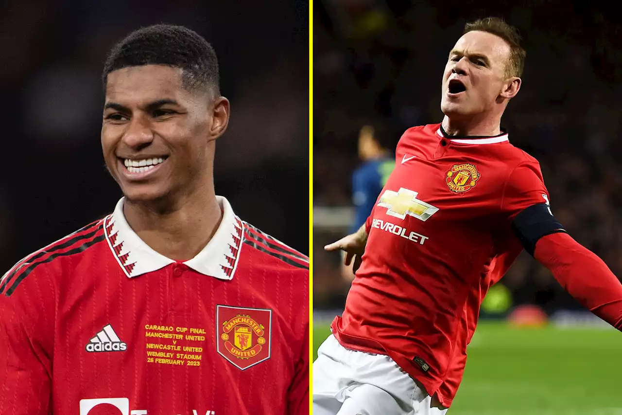 Rashford sets sights on Rooney record and even has backing of Man United legend