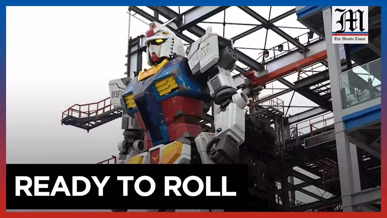 WATCH: Gundam – 18m mobile robot