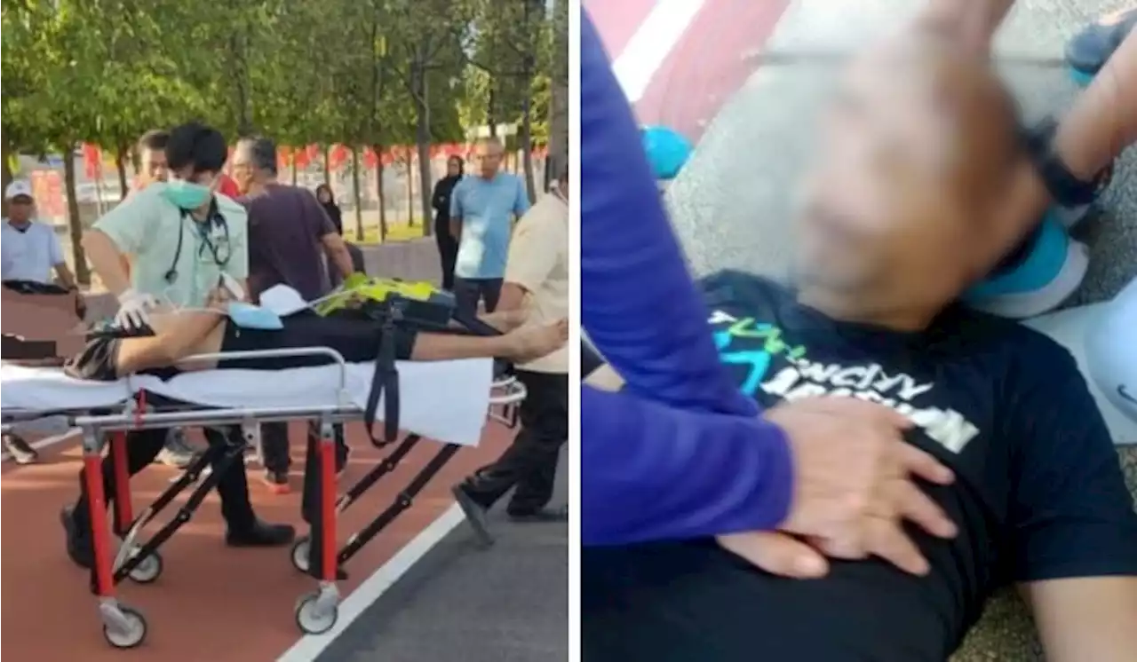 Man Dies Of Heart Attack While Running At Kajang Stadium | TRP