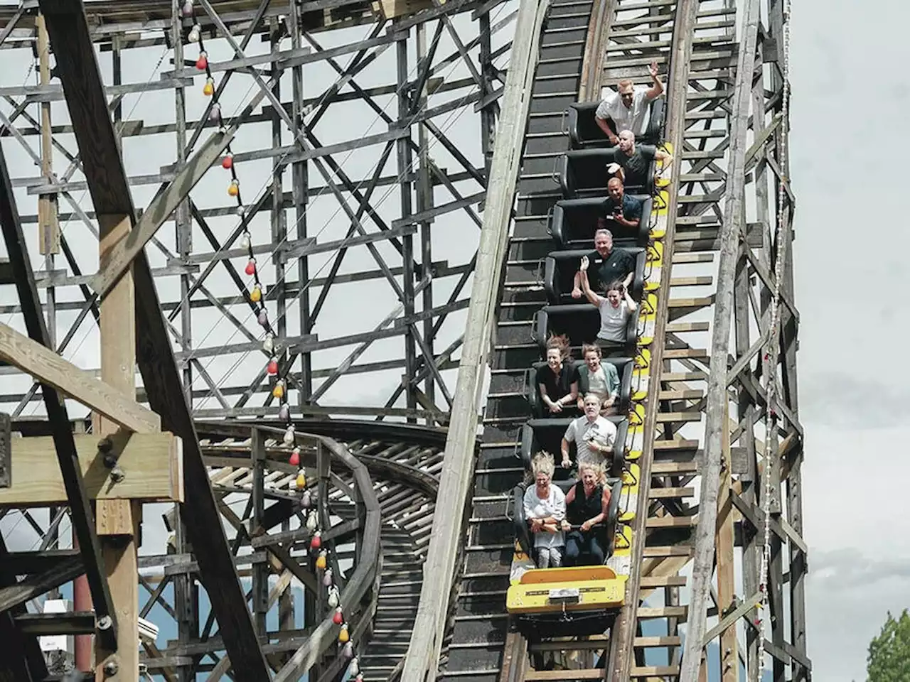 PNE's wooden roller coaster turns 65 — but isn't retiring, yet