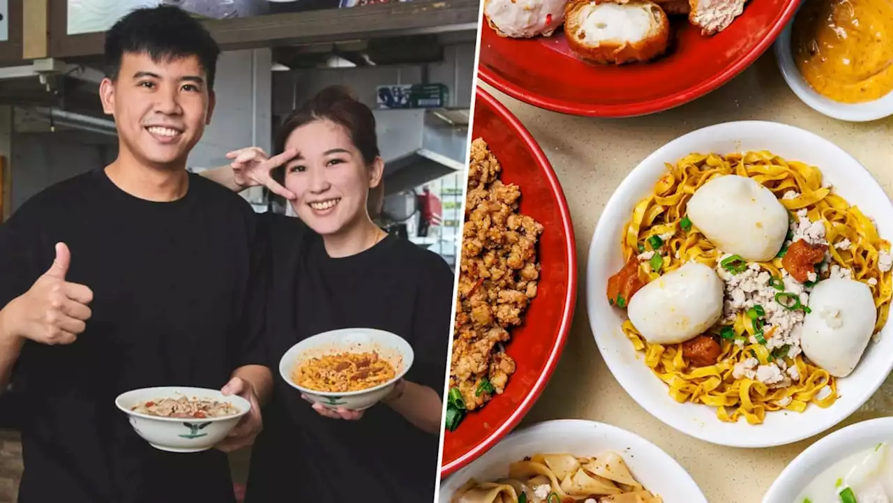 Couple behind popular No. 25 Minced Meat Noodle abruptly closes 2nd hawker stall after 2 months