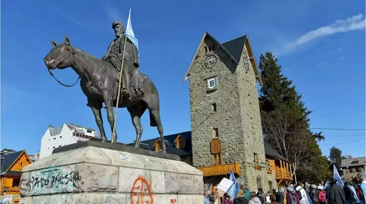 La Justicia impidió el traslado del monumento a Julio Argentino Roca en Bariloche