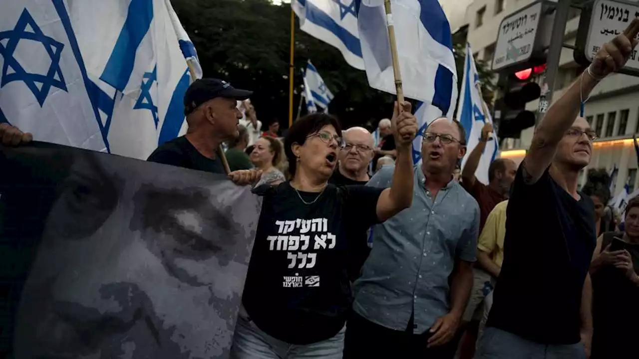 Israelis protest to 'fix democracy' after Netanyahu's judicial overhaul