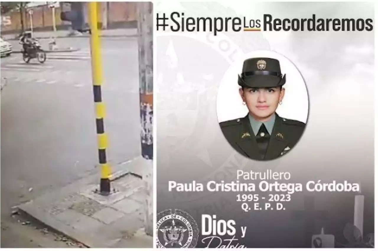 Ella era Paula Cristina Ortega la patrullera vilmente asesinada por sicarios