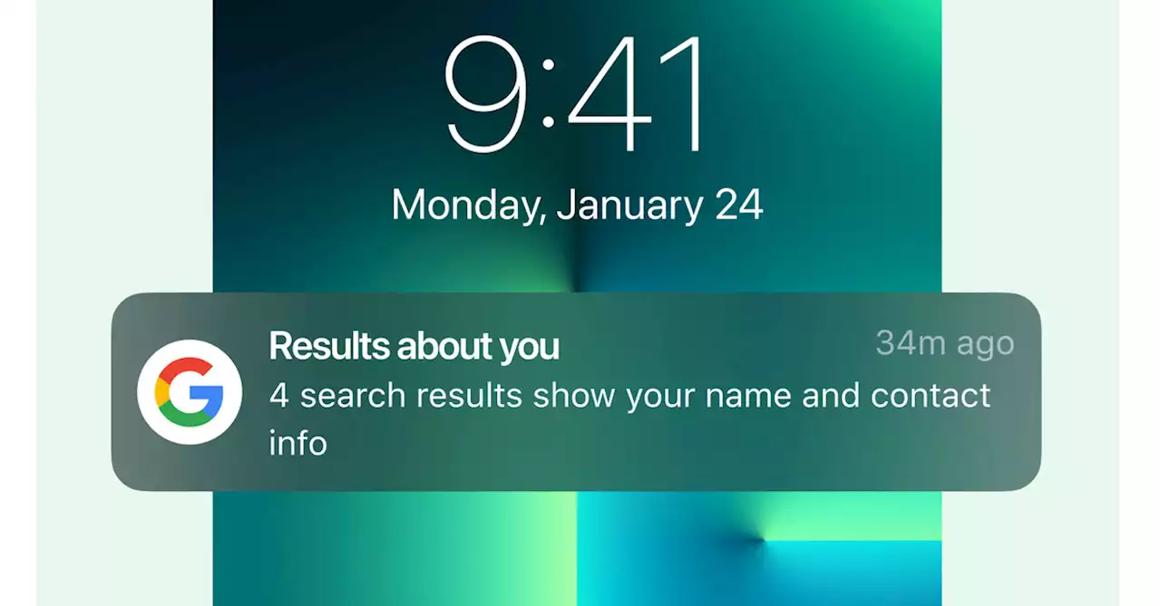 Google can now alert you when your private contact info appears online