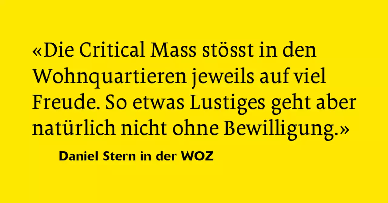 Velos: Die kritische Masse rollt weiter