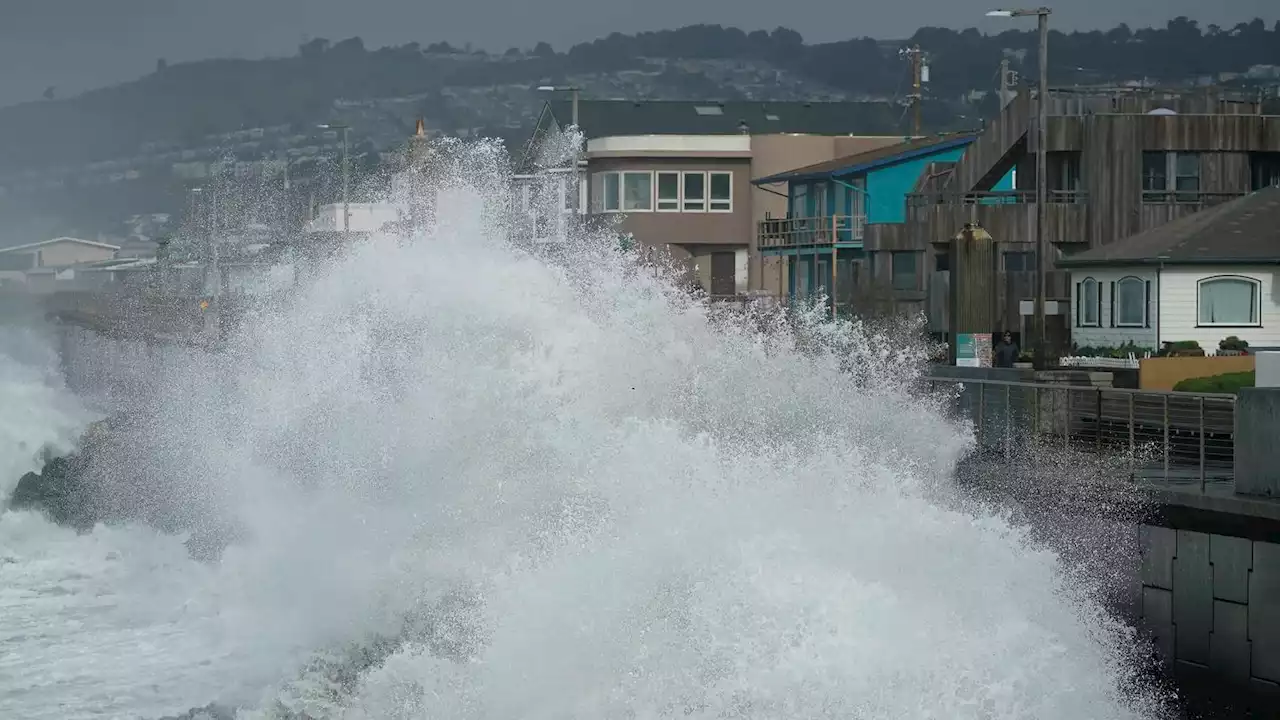 Waves grow up to 13 feet tall in California as Earth warms, research finds