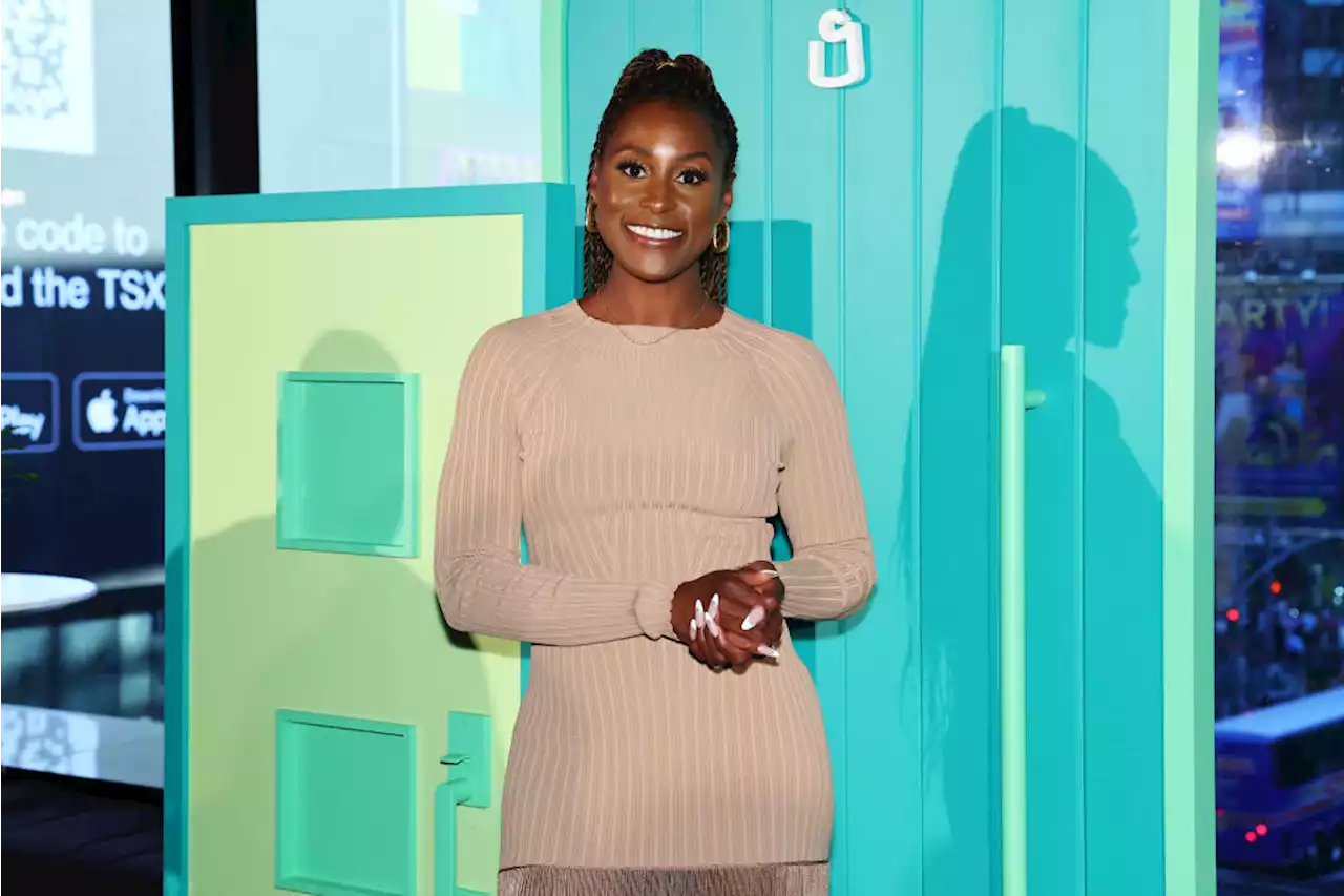 Issa Rae Goes Monochromatic in Fringe Khaite Dress to Debut Second Phase of Mentorship Campaign With Shipt