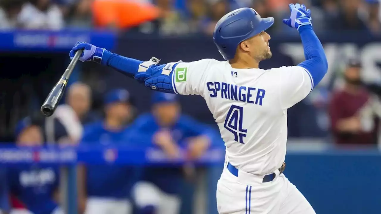 Blue Jays' George Springer busts out of slump but concerns about his bat remain