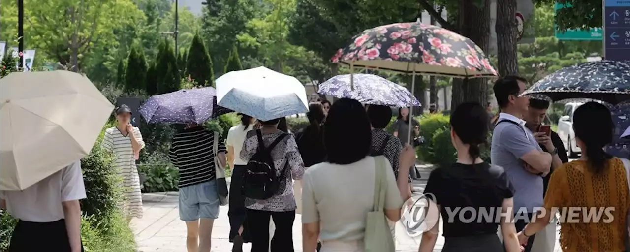 펄펄 끓는 무더위에 '폭염 중대본' 사상 첫 2단계로 격상 | 연합뉴스