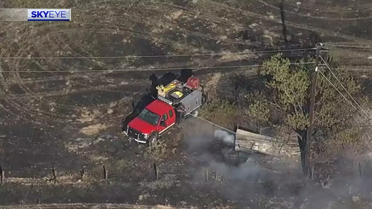 Firefighter hospitalized after suffering burns while battling fire in Waller Co., officials say