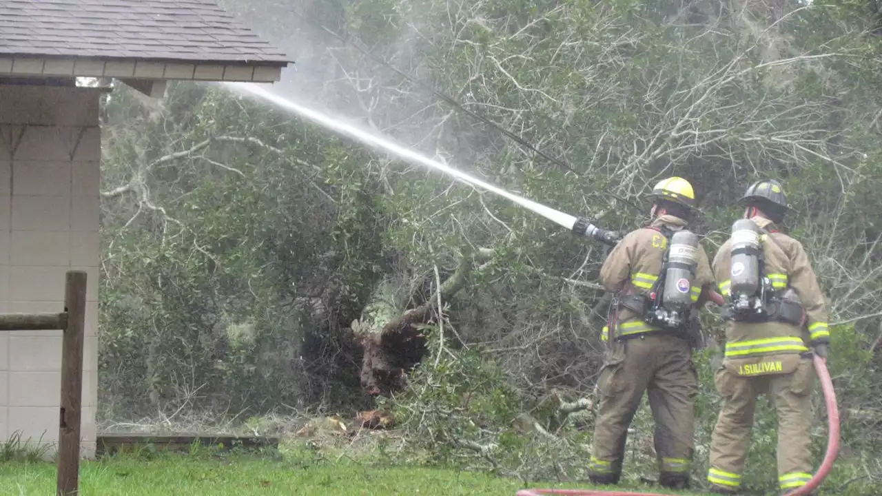 Hurricane Idalia: Downed power line causes attic fire at Georgia Episcopal Center in Camden County