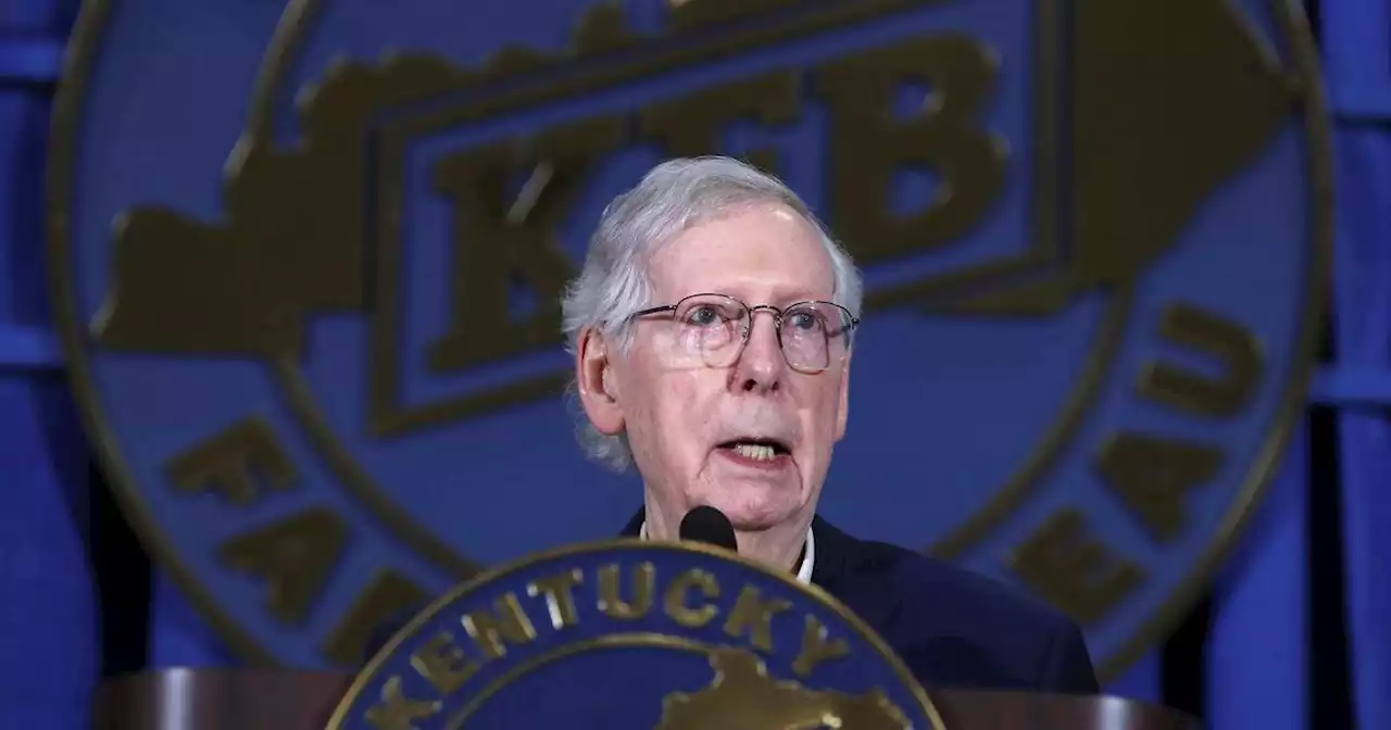 Senate GOP leader Mitch McConnell appears to freeze again during questioning