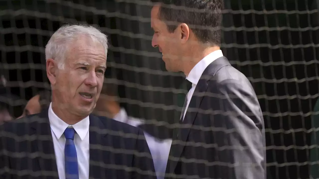 John McEnroe says he tested positive for COVID and will miss US Open TV coverage